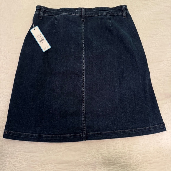 Draper James Patch Pocket Denim Skirt - Size 10 NWT - Picture 2 of 2